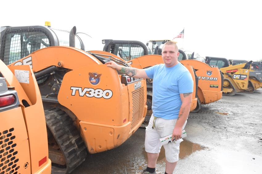 Cordell Batrum, owner of Batrum Services LLC, Baltimore, Md., has his sights set on compact track loaders.