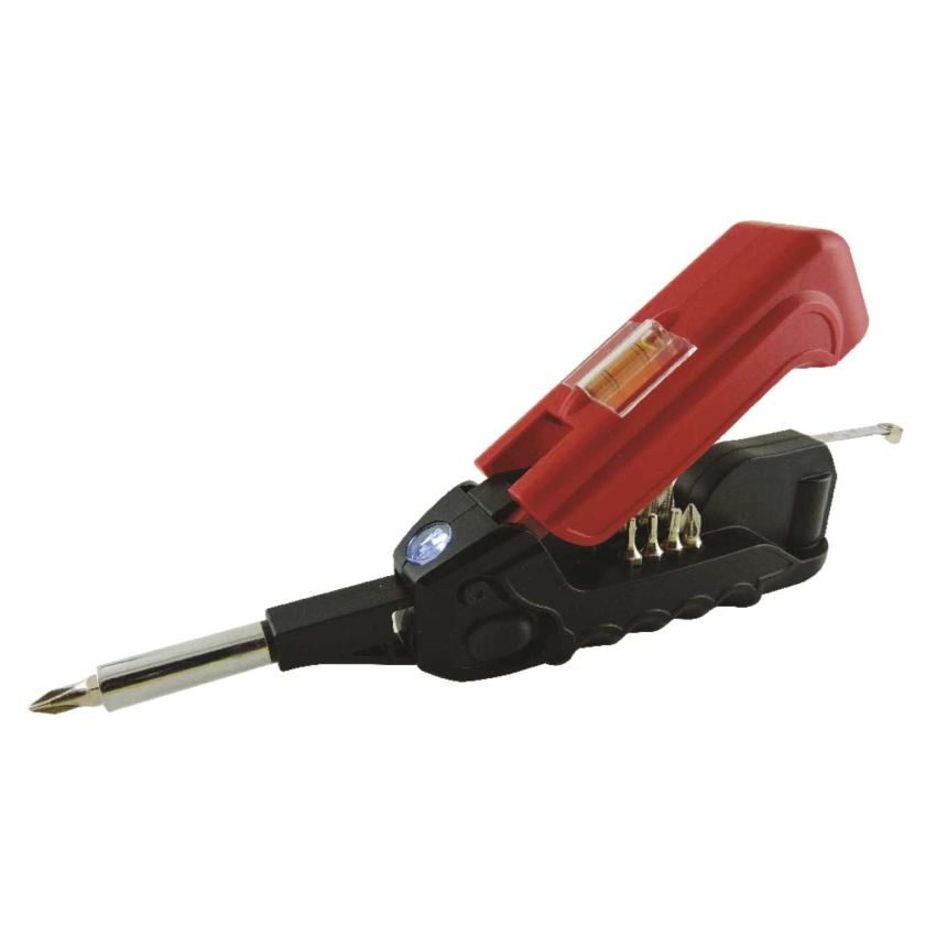 It just wouldn’t be Christmas without a fancy multi-tool hidden at the bottom of your loved one’s stocking, and this Kelvin Multi 17-in-1 Tool won’t disappoint. The tool includes the 13 most common household bits; an LED flashlight; a screwdriver that can lock at 90 degrees to give you more torque; a level, 4-ft. tape measure and more for $19.99. https://bit.ly/2FkQo0I