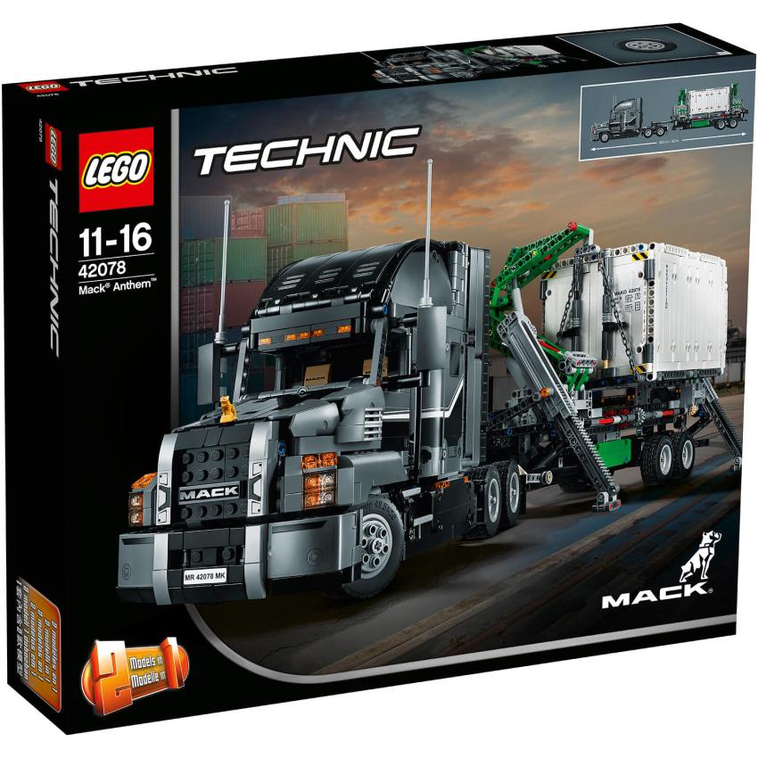 Is there a kid on your list who loves things with wheels? Lego’s TECNIC line has teamed up with Mack Trucks to produce this incredible Mack Anthem set, which features a liftable hood, opening side panels, a detachable trailer, a Mack hood ornament and so much more for $139.99. https://bit.ly/2Khry0L 