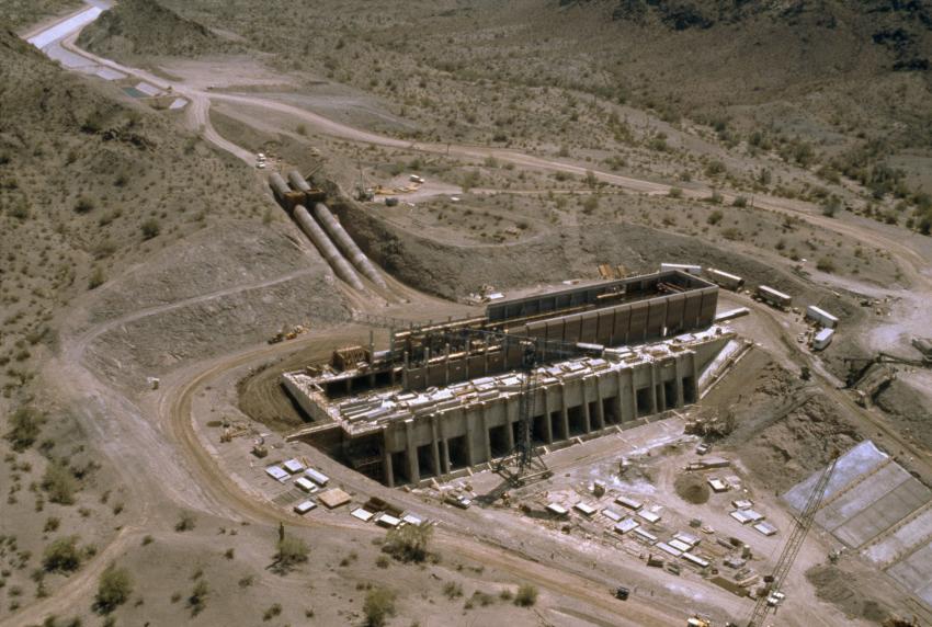 Forty years after its completion, the engineering feat still draws people from all over the globe who come to study and marvel at it. (Central Arizona Project Photo)