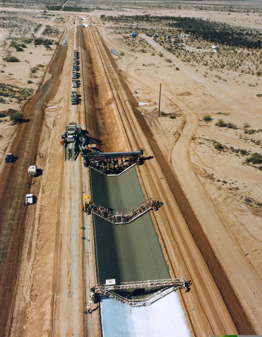 More than 5 million people, or more than 80 percent of the state’s population, live in the counties — Maricopa, Pima and Pinal counties — where CAP water is delivered. (Central Arizona Project Photo)