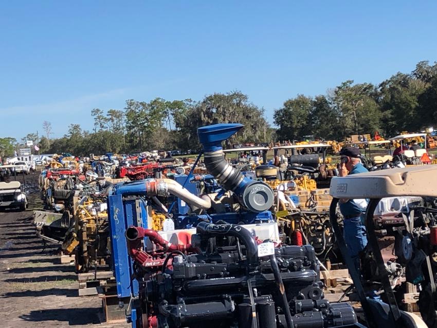 Each year, Yoder & Frey features the largest selection of machine engines available anywhere in the world.
