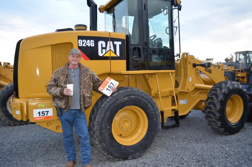 This Cat 924G loader caught the attention of Randy Putman of Dangerfield, Texas. Putman operates Randy Putman Truck Salvage.
