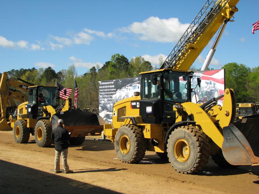 Low-hour, late-model Cat 930M wheel loaders rolled off the ramp in the $140,000 range. 