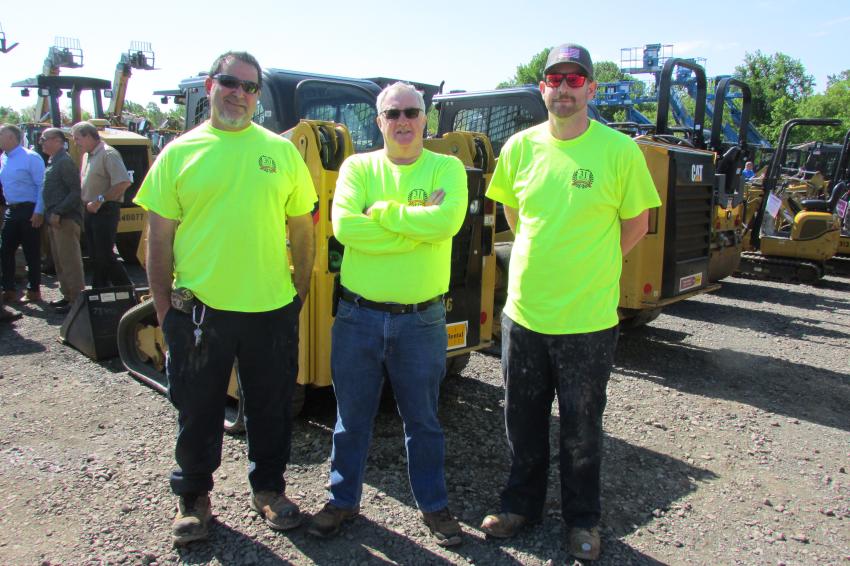 (L-R) are Michael Evan, account manager, Foley Inc.; Brian Staley, Foley Rents; and Marty Lindmeier, account manager, Foley Inc.
