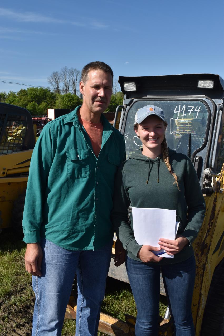 Tony and Rachel Barnhart traveled from central Pennsylvania to make purchases for several used equipment dealers and auction houses.