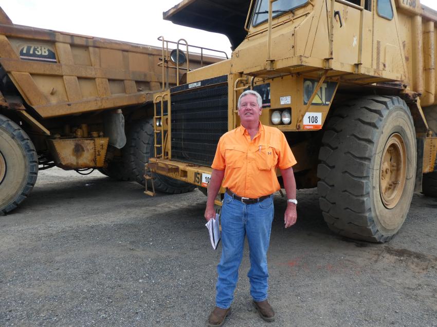 Joe Boyle, rental sales manager of Bill Miller Equipment Inc. — the company has two locations: Eckhart Mines, Md., and Carlin, Nev.