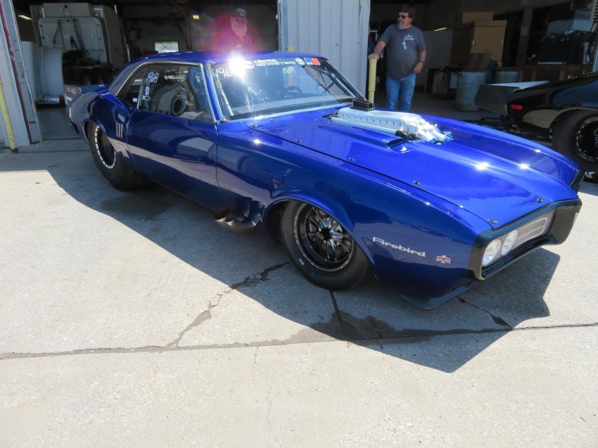 Customers got to see this 1968 Firebird owned by Central Power chairman/CEO Robin Roberts.
