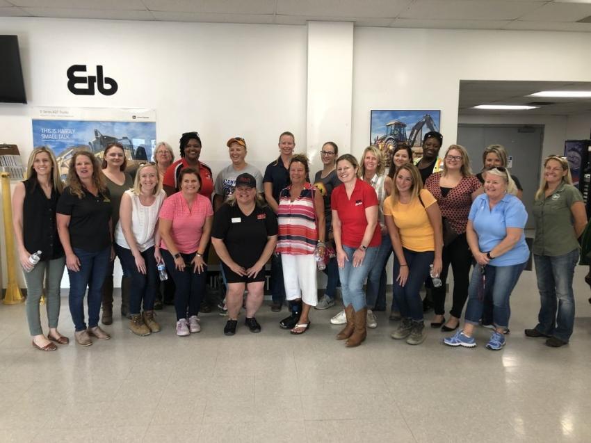 The Women in Construction event held at Erb Equipment Co. in Fenton, Mo., had a very large turnout and was very successful.
