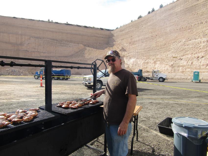 Not only is Scott Asay the grill master and owner of High Country Barbeque, he also is the head mechanic for the Las Vegas branch of Kimball Equipment.   
