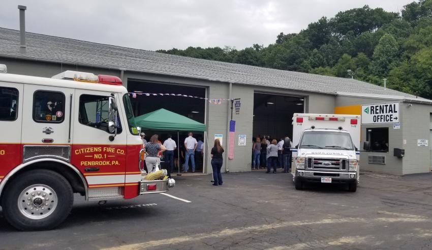 Local Fire companies, EMT and Police units were in attendance at the event. 