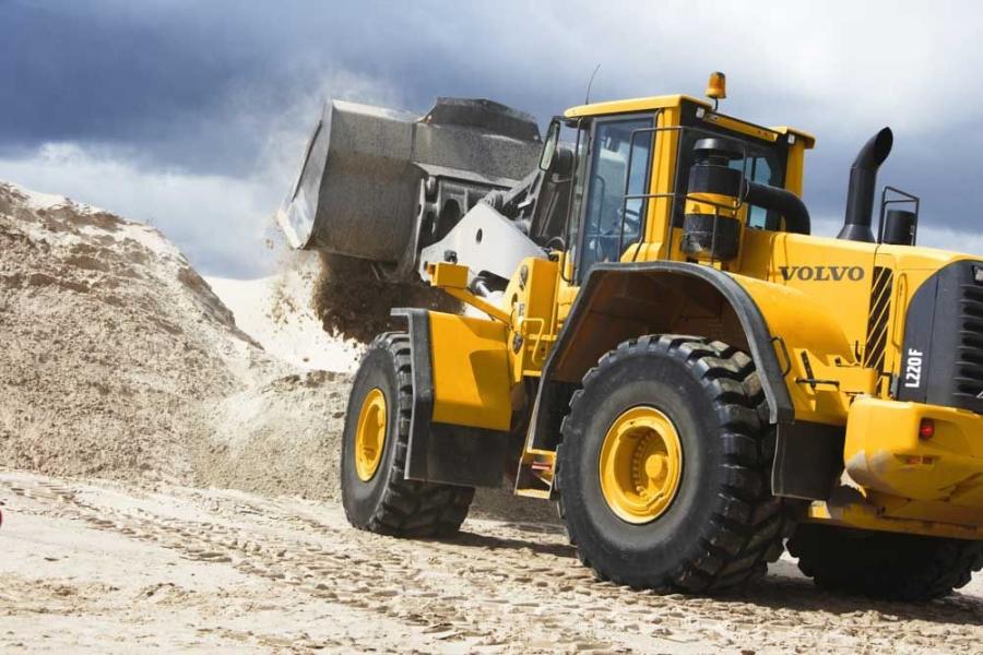 The Volvo L220F wheel loader now includes OptiShift fuel-saving technology.