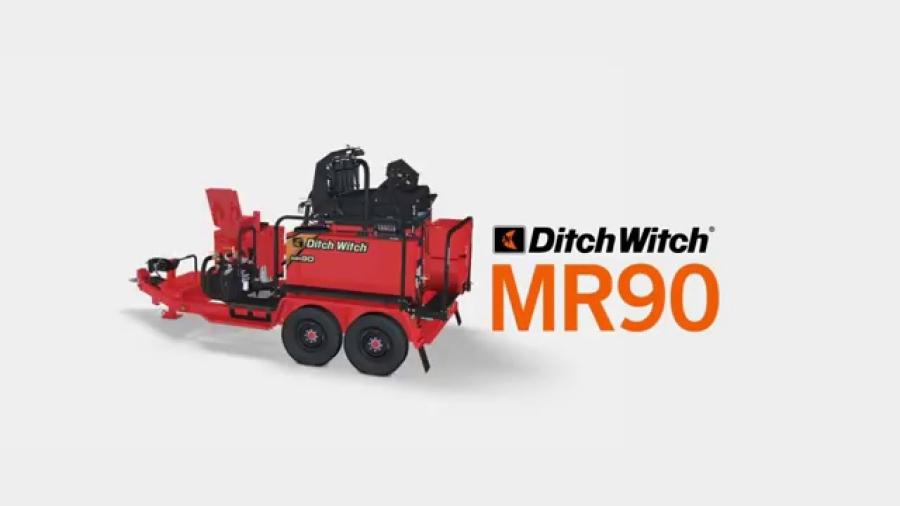 The MR90 is equipped with a 110-gal. (416 L) clean tank and a 340-gal. (1287 L) first-pass mud tank. Each tank has a 3-in. (7.6 cm) connection at the drain for vacuuming out mud, to minimize jobsite cleanup.