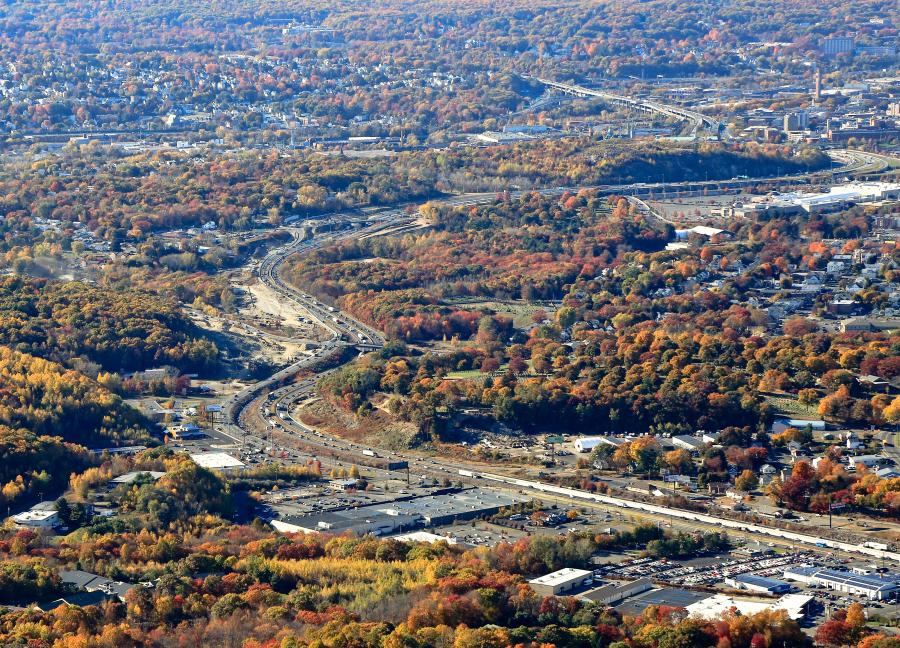 The project will realign the roadway near Harpers Ferry Road to eliminate the “S” curve, reconfigure interchange ramps and relocate the Mad River and Beaver Pond Brook.