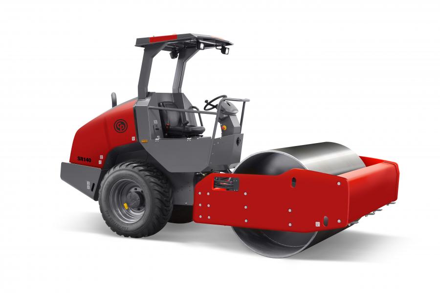 With an operating weight of just over 14,000 lbs. (6,350 kg), the SR 140 features dual speed and dual amplitude with a drum width of 66 in. (167.6 cm) and a drum diameter of 48 in. (122 cm).