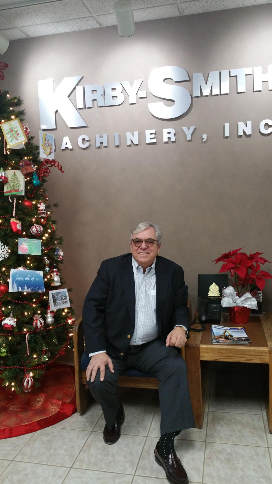 Tom Montgomery, the new vice president of product support, Kirby-Smith.