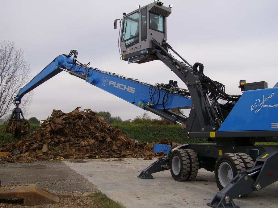 The purpose-built material handler represents a new capacity class entry for Fuchs and is built specifically for the high production needs of large scrap recycling operations and port applications in North America.