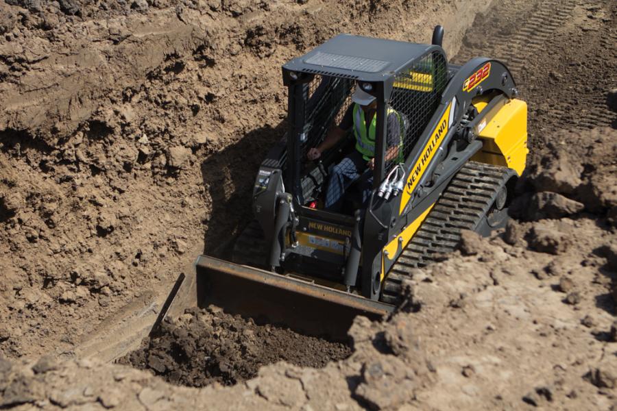 New Holland Construction 200 Series skid steers and compact track loaders will benefit from new, more powerful engines and Tier IV Final emissions control technology specifically tailored for each model.
