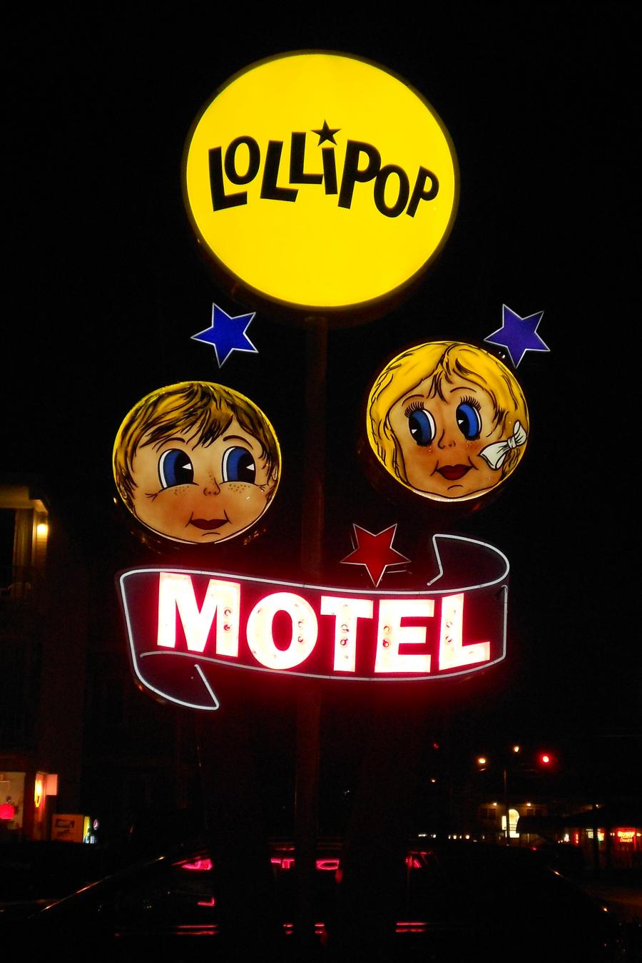 The fame of North Wildwood’s landmark Lollipop Motel has reached all the way to the land Down Under.