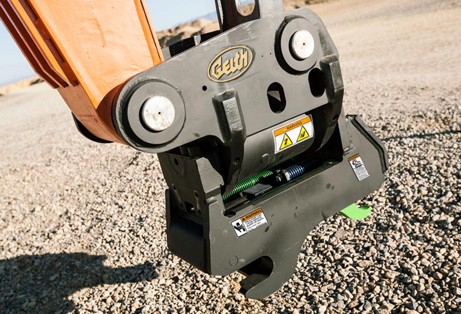 Designed for use with excavators and backhoe loaders weighing between 6 and 26 tons (5.4 and 23.6 t), the tilting couplers allow operators to more precisely position the bucket or attachment without having to reposition the machine.