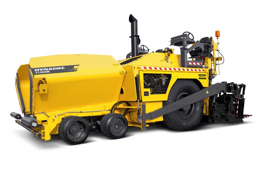 The F1000W wheeled and F1000T tracked pavers allow contractors to equip the units with either a center auger drive system or outboard auger drive system for optimal performance.