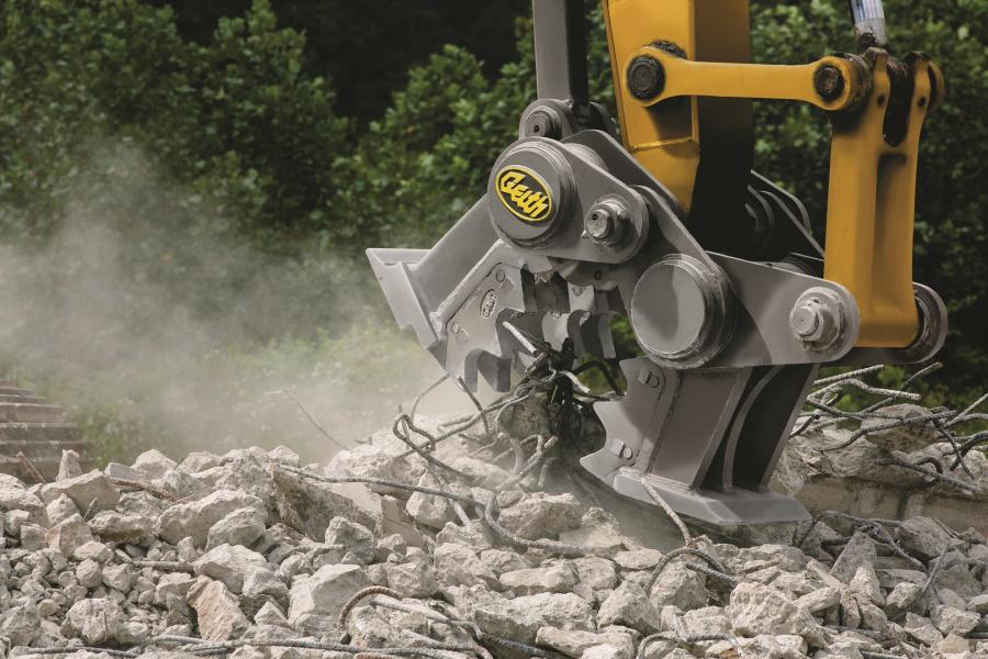 The GT Series consists of seven concrete crusher models designed with abrasion-resistant, high-tensile strength steel and wear-resistant alloy pivot bearings for an extended service life.