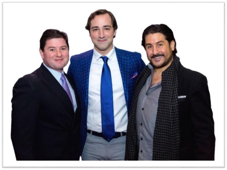 from left to right: CFO – Christopher Jones, CEO – Anthony Durante & President – John Durante