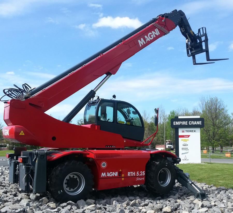 Empire Crane Company has expanded its offering within the New York and northern New Jersey market as an authorized dealer of Magni telescopic handlers.