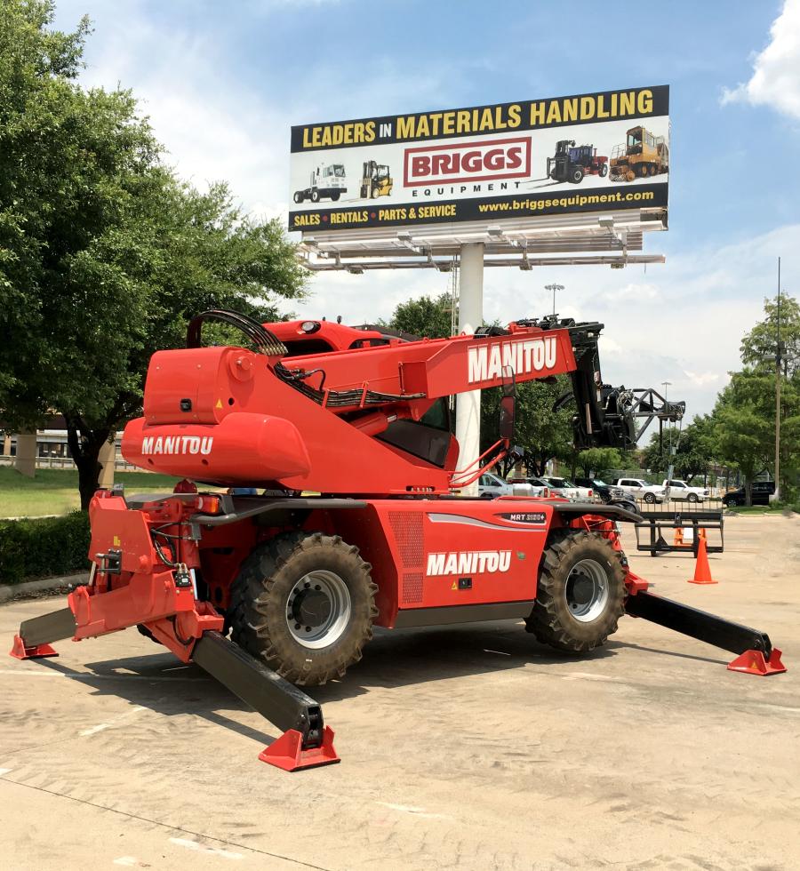 Briggs Equipment will partner with Manitou  to sell the heavy capacity telescopic handlers and rotating telescopic handlers.