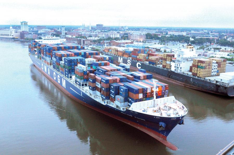 A $706 million project began last fall in the Port of Savannah to deepen the Savannah River, but the river is still too shallow to allow the largest possible ships.
