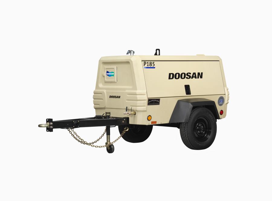 With 100 psi at 185 cfm, the P185 meets the needs of a variety of applications, from powering handheld air tools, to sandblasting, sprinkler and irrigation line blow-out, cable laying and pipeline testing.