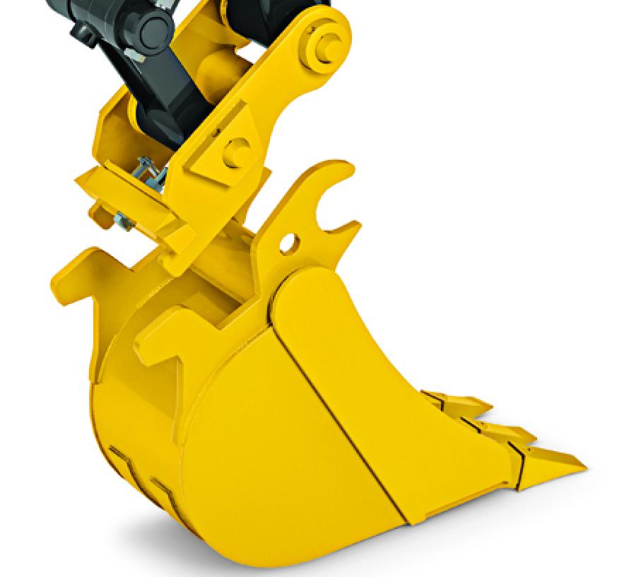 The Hydraulic Coupler works with a variety of Worksite Pro buckets and attachments, and is compatible with most competitive models.