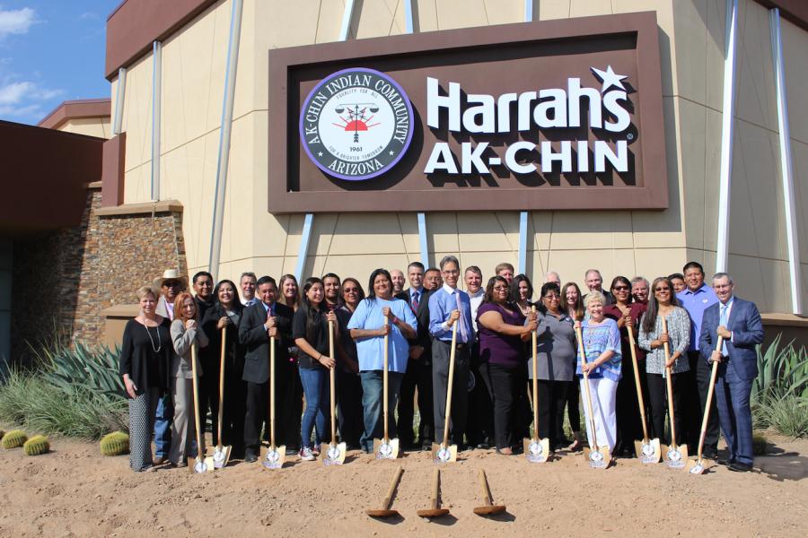 The Ak-Chin Indian Community and Sundt-Yates, a joint venture between Sundt Construction Inc. and Yates Construction, recently broke ground on a multi-million dollar expansion at Harrah’s Ak-Chin Casino.