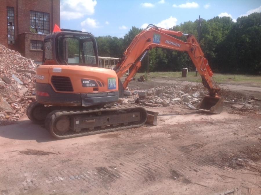 Hoffman Equipment helped ENR Contracting choose the right equipment to handle the demolition of a 65-acre manufacturing plant.