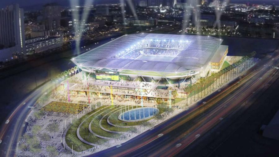 The deal faced headwinds in the Nevada legislature, but it cleared that hurdle with persuasion from workers in the Laborers' Union, who are eager for some of the 25,000 construction jobs expected to come from the stadium and convention center.