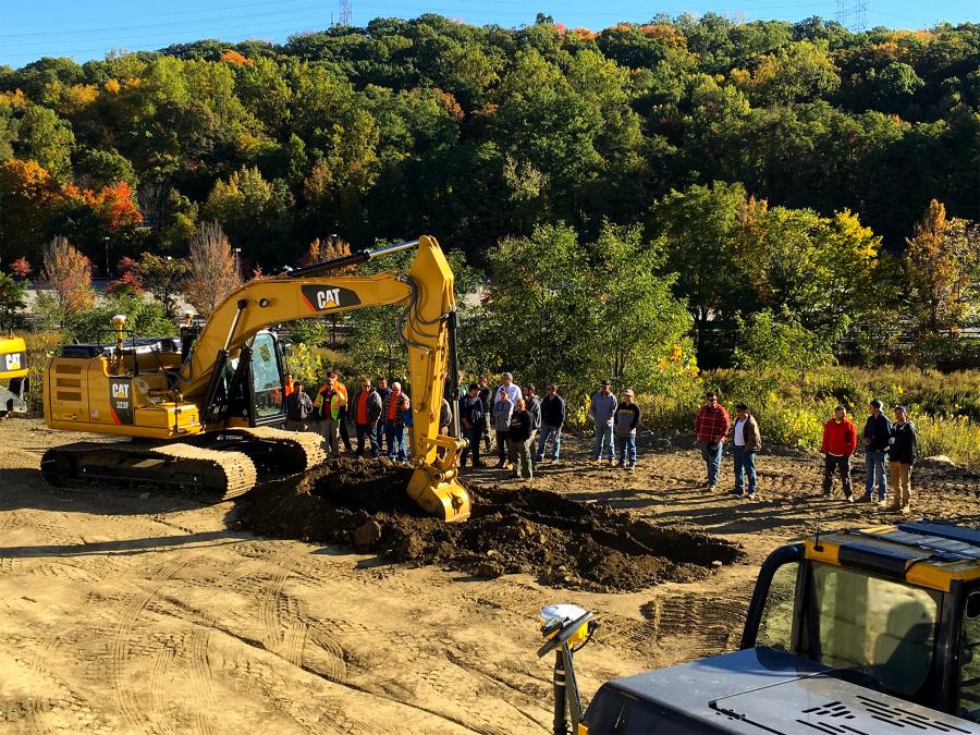 On Oct. 15, operating professionals from the International Union of Operating Engineers Local 14-14B took advantage of the opportunity to operate the latest machine control technology offered by Caterpillar and Trimble at Local 14’s training facility in Montrose, N.Y.