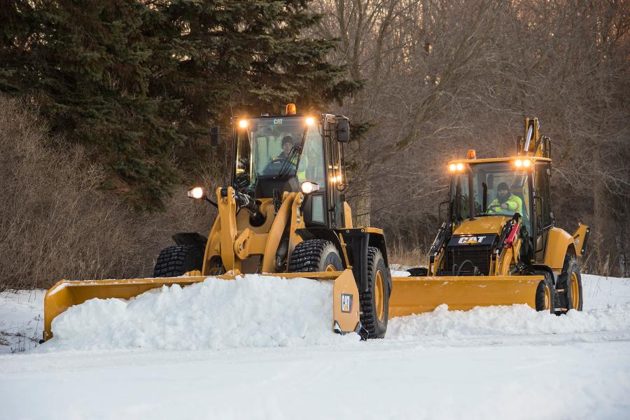 Designed for moving snow in a range of applications, the new snow push is available in 8-, 10-, and 12-ft. widths (2.4, 3 and 3.6 m) and features a bolt-on rubber cutting edge that is reversible.