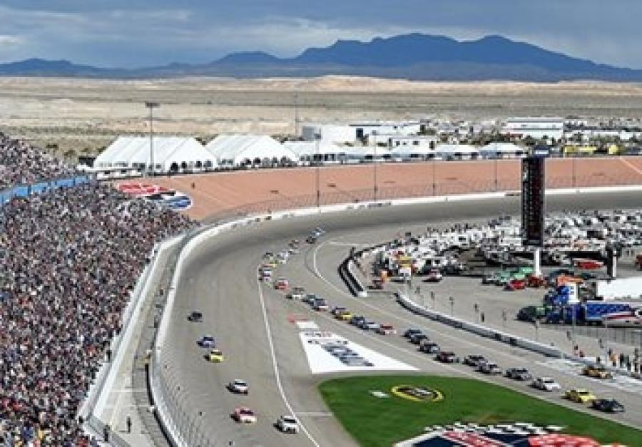 Join the NASCAR style celebration at the Las Vegas Motor Speedway and enjoy live music, beverages, buffet, and unique concessions.