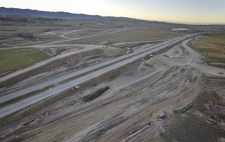 Phase 1 of the North Sheridan Interchange Project consists of grading operations and dirt work for the new interchange ramps and new interchange bridge. http://www.dot.state.wy.us