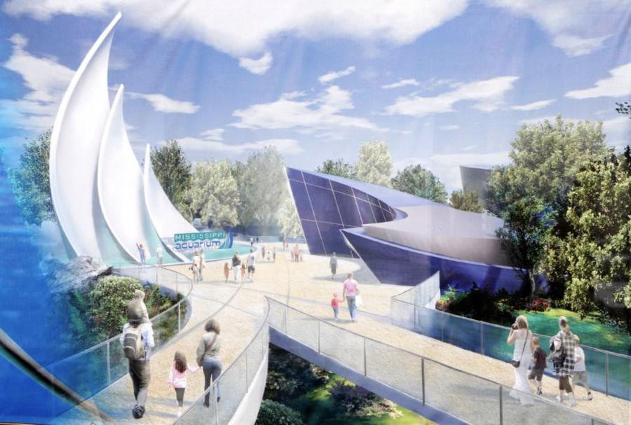 Artist rendering of the proposed aquarium. http://url.ie/11nrq