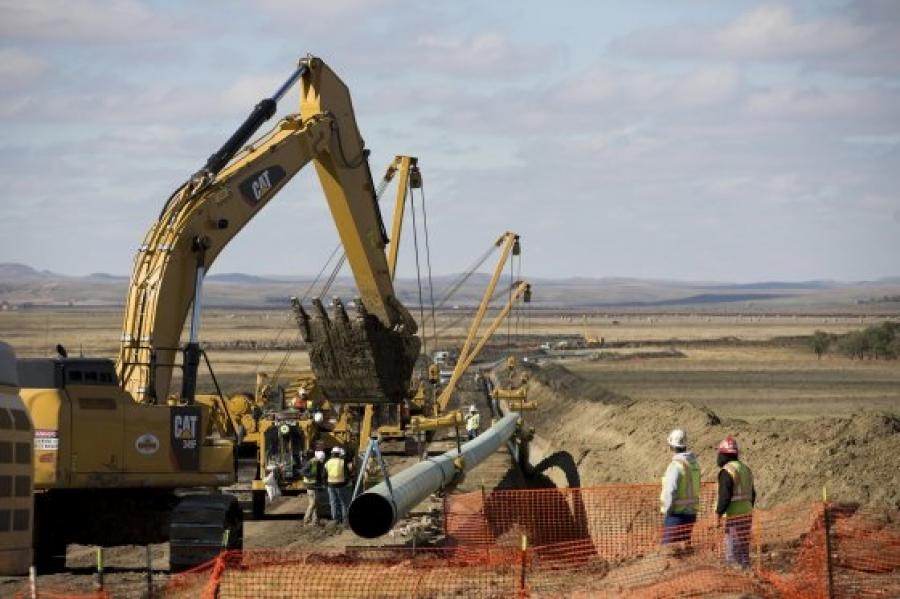 Federal officials have granted the easement necessary for construction of the controversial Dakota Access pipeline in North Dakota.