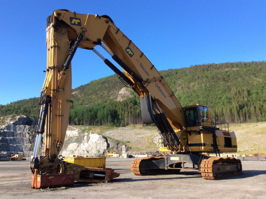 Last summer, a unique 2009 Rusch triple 34-25 long reach demolition track excavator was purchased from Norway by an Arizona-based buyer.