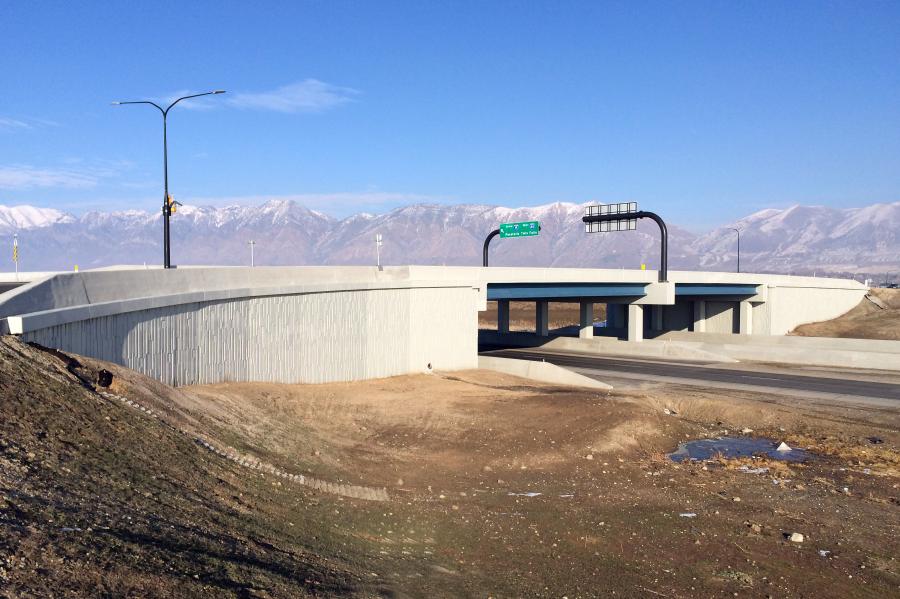 Located just north of Salt Lake City, Utah, the new Brigham City overpass replacement project faced soil settlement issues, which required an alternative embankment fill material to avoid long-term complications.