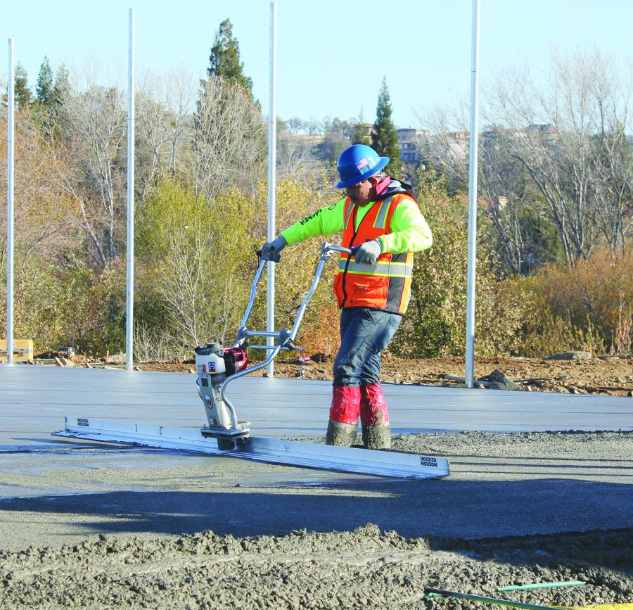 Wacker Neuson’s wet screed is available with a line of magnesium boards. The boards are available in seven different lengths to fit a variety of jobs
