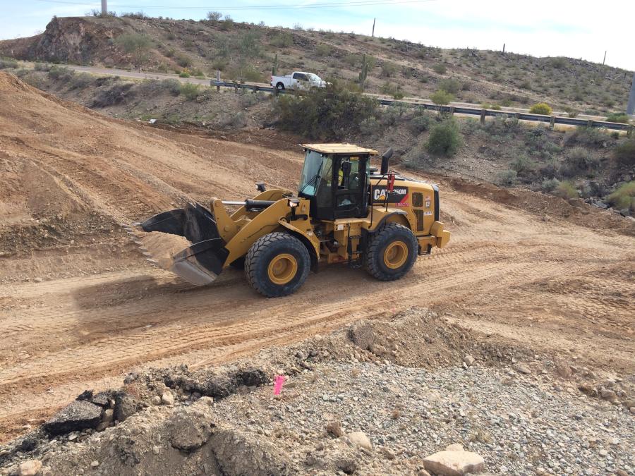 Arizona Department of Transportation photo
Second phase construction is under way on an ambitious $1.77 billion project to construct a 22-mi. (35 km) freeway loop to connect the east and west valleys in the greater Phoenix area