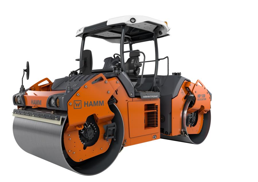 Hamm HD+ 120 VO
Articulated tandem roller with vibratory and oscillating drum
