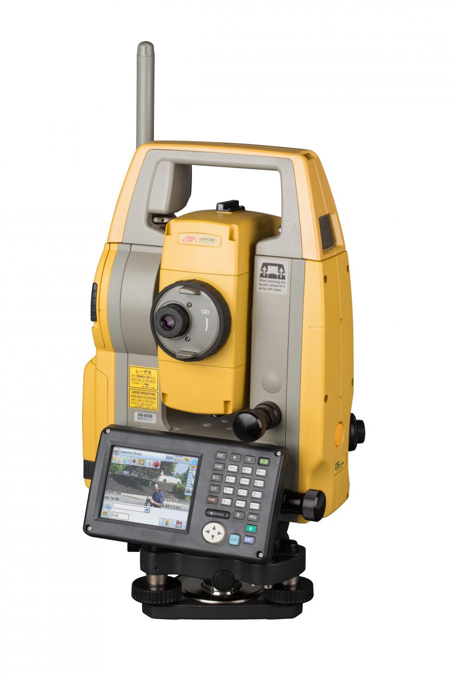 Topcon DS-200i direct aiming imaging station.