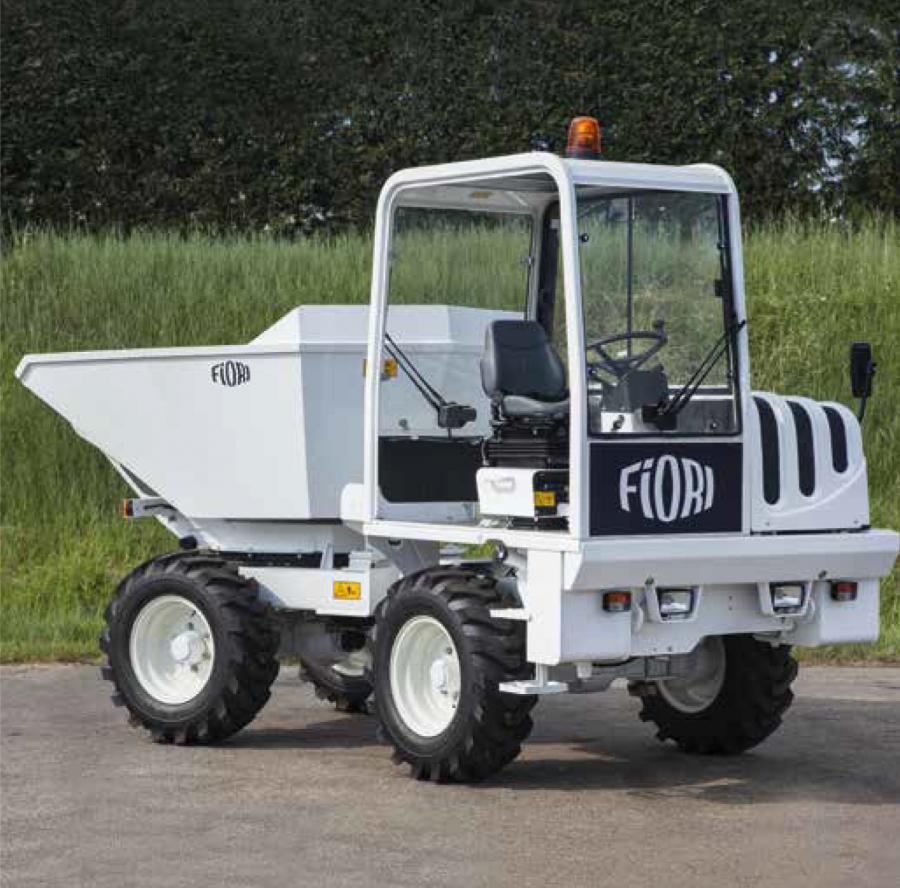 The Fiori D40 articulated compact dumper offered by Dominion Equipment Parts is the most compact vehicle in its class.