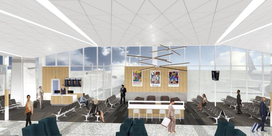 Artist rendering of the proposed concourse modernization efforts. via UrbanArch Assoc.