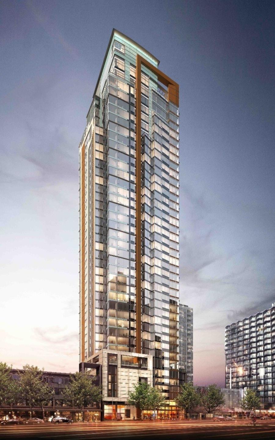 The Arrivé is a 41-story tower that will be one of the first for-rent mixed-use properties in downtown Seattle.